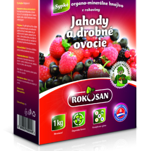 Rokosan Jahody a drobné ovocie – sypké organicko-minerálne hnojivo z rohoviny / 1 KG